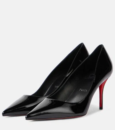 Christian Louboutin Women Miss Z 80 Patent Leather Pumps In Multi