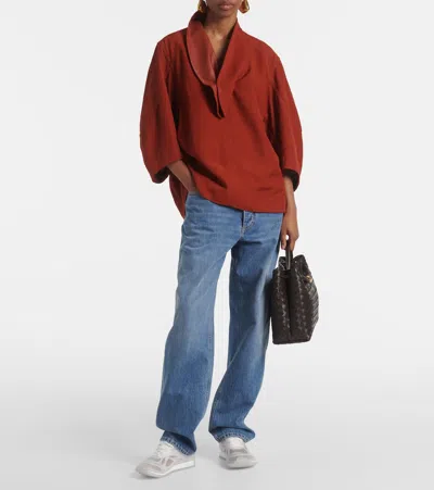 Bottega Veneta Orbit Transparent Rubber Sneakers In White