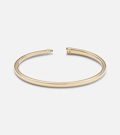 Bucherer Fine Jewellery Inner Fire 18kt Gold Bangle With Diamonds In Gold