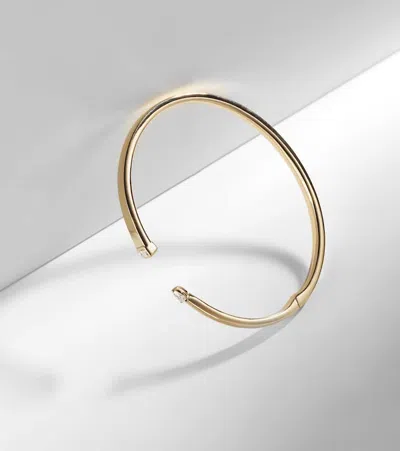 Bucherer Fine Jewellery Inner Fire 18kt Gold Bangle With Diamonds In Gold