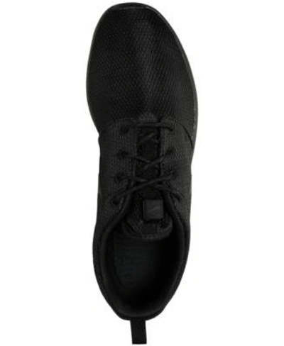 Nike Women's Roshe One Casual Sneakers From Finish Line In Black | ModeSens