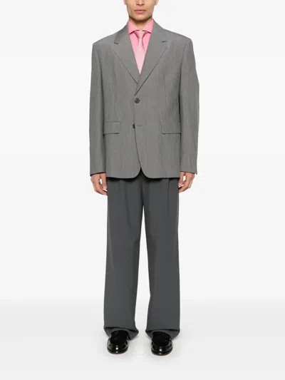 Traiano Milano Cutaway-collar Shirt In Pink