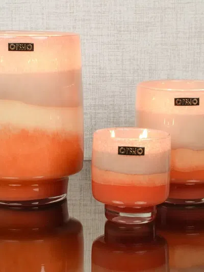 Onno Medium Art Gigi Candle In Orange