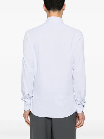Traiano Milano Cutaway Collar Shirt In White