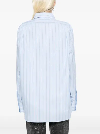 Christopher Esber Gemini Shirt In Blue