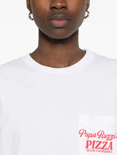 Local Authority Slogan-print T-shirt In White