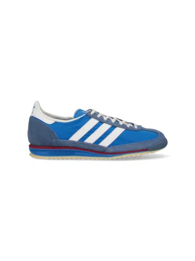 Adidas Originals Sl 72 Rs Blue/core White/better Scarlet Sneaker In Blue