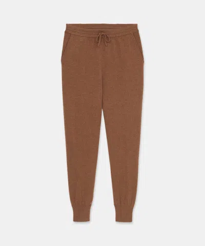 Naadam Off-duty Cashmere Jogger In Toffee Brown