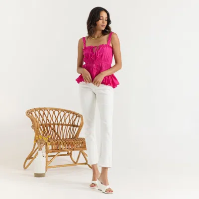 Calypso St Barth Calypso St. Barth Lola Top In Pink