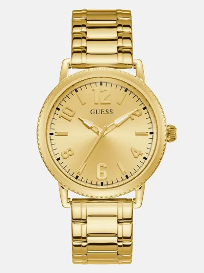 Guess Factory Gold-tone Analog Watch In Multi