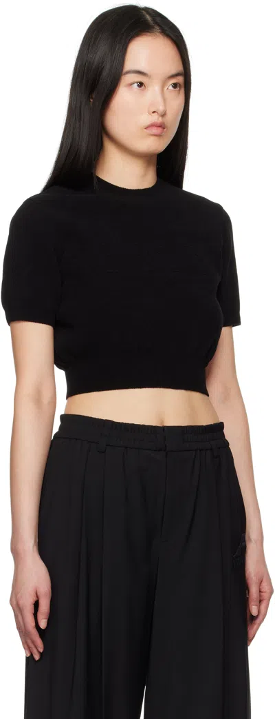 Alexander Wang T-shirt In Black