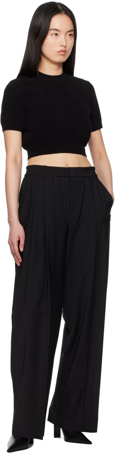 Alexander Wang T-shirt In Black