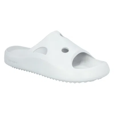 Off-white Off White Meteor Chunky Cut-out Sliders In Grey