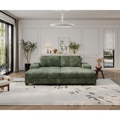 Streamdale Furniture Streamdale Cozy Sleeper Sofa Oversized, Modern Double Lounge