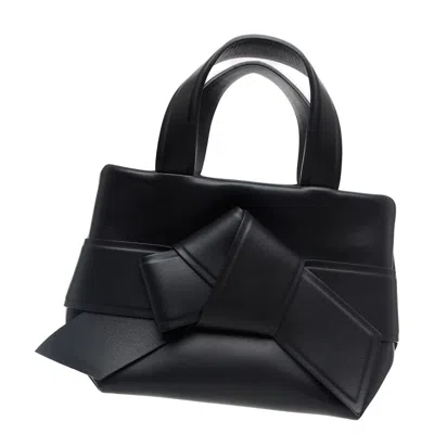 Acne Studios Musubi Micro Leather Bag In Black