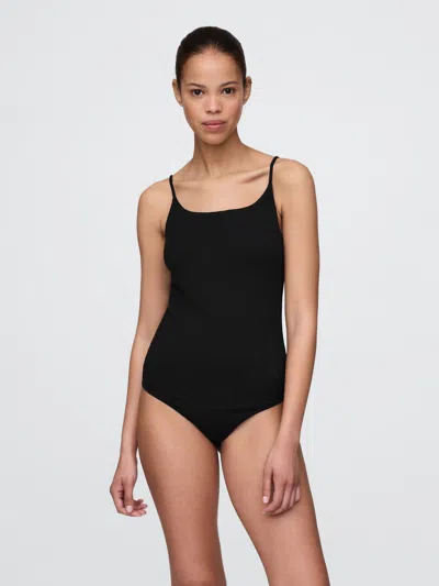 Gap Closeknit Cami Bodysuit In Black