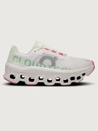 On Cloudmster Running Shoe In White