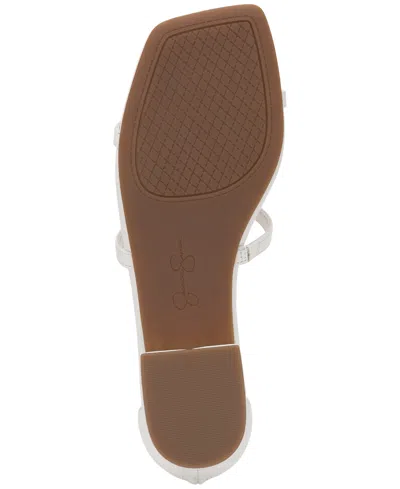 Jessica Simpson Women's Elusta Studded Gladiator Sandals In Bright White