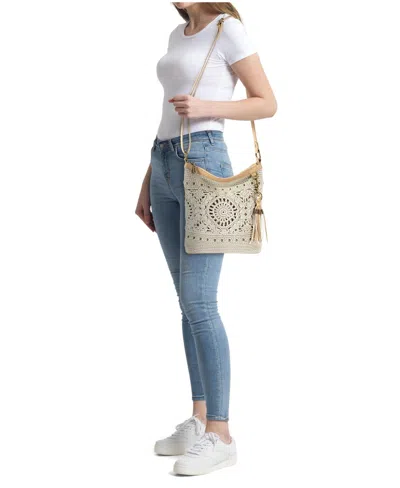 The Sak Lucia Crossbody Bag In Bamboo Medallion