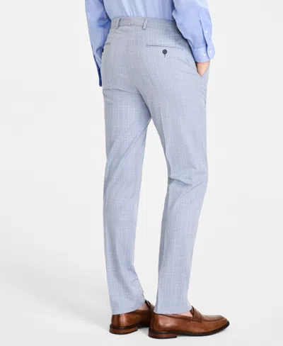 Calvin Klein Men's Slim-fit Dress Pants In Blue
