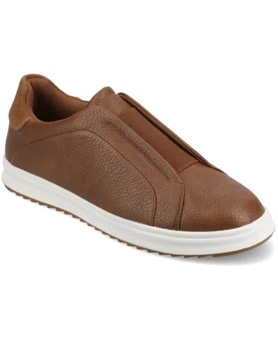 Vance Co. Vance Mens Matteo Medium And Wide Width Slip-on Sneaker In Brown