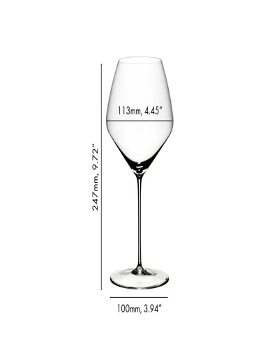 Riedel Veloce Pinot Noir Wine Glasses,â Set Of 2 In Clear