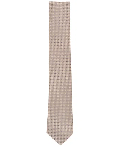 Alfani Men's Iseo Dot-pattern Tie, Exclusively At Macy's In Taupe