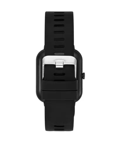 Armitron Connect Unisex Adult Chronograph Black Smart Watch 42-1017dgbk In Black