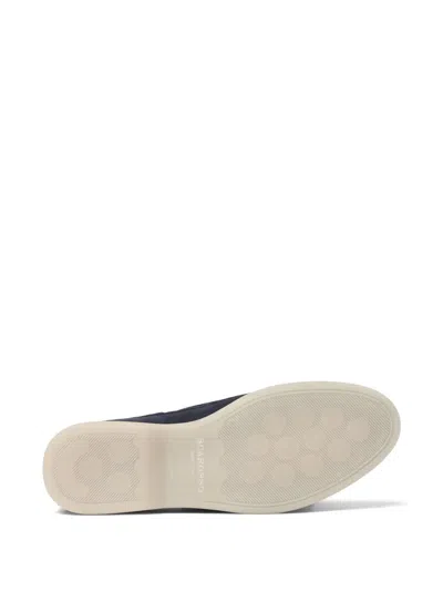 Scarosso Lia Boat Shoes In Black