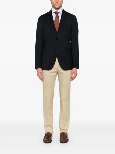 Barba Napoli Cotton Shirt In White