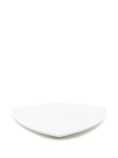 Knindustrie Fusion Triangular Plate (31cm) In White