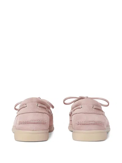 Scarosso Lia Boat Shoes In Pink