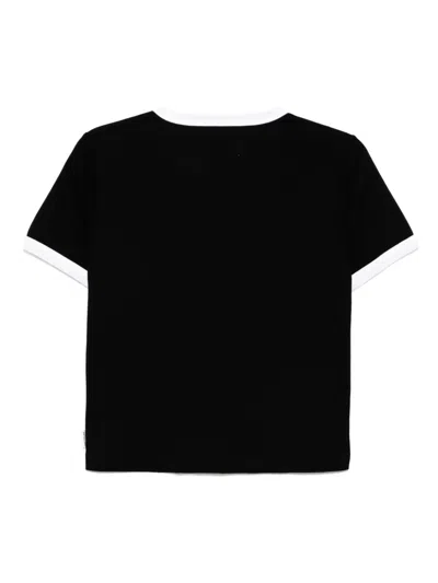 Chocoolate Graphic-print T-shirt In Black