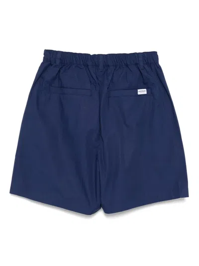 Chocoolate Cotton Shorts In Blue