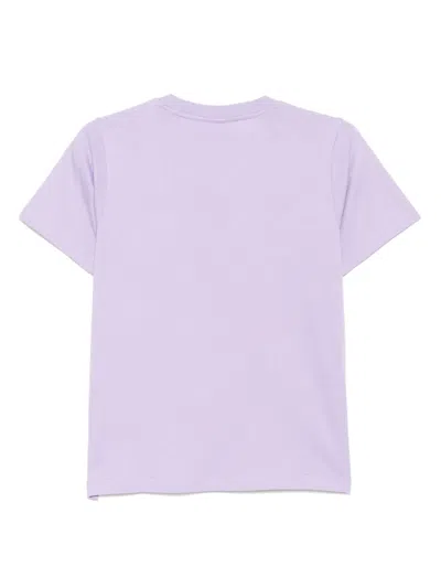 Chocoolate Logo-patch T-shirt In Purple