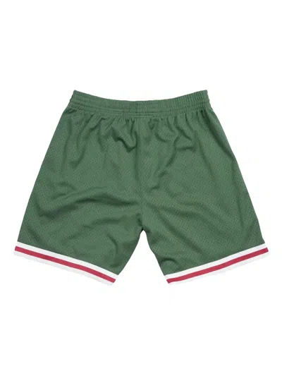 Mitchell & Ness Men's Milwaukee Bucks Swingman Shorts In Green