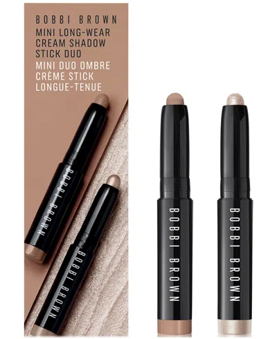 Bobbi Brown Mini Long-wear Cream Shadow Stick Set In Moonstone  Taupe