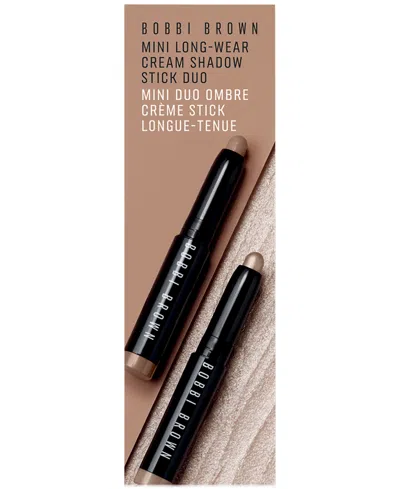 Bobbi Brown Mini Long-wear Cream Shadow Stick Set In Moonstone  Taupe