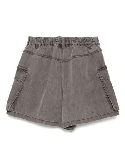 Chocoolate Denim Skort In Grey
