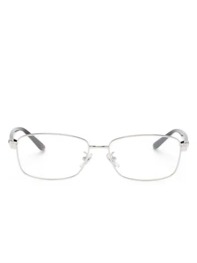Ray Ban Square-frame Glasses In Silver