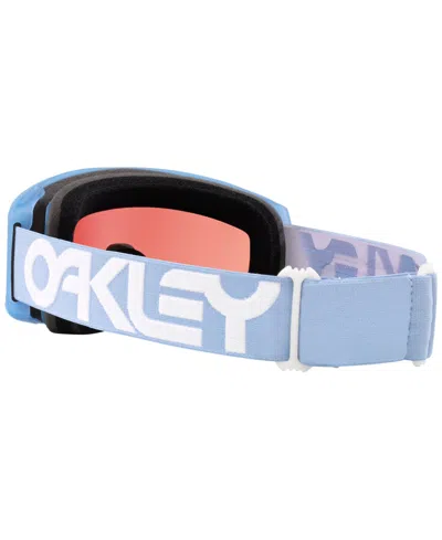 Oakley Unisex Line Miner Snow Goggles In Matte Navy,prizm Snow Sapphire Iridium