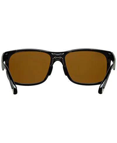 Maui Jim Red Sands Polarized Sunglasses , 423 In Tortoise Black,bronze Mirrored Polarized