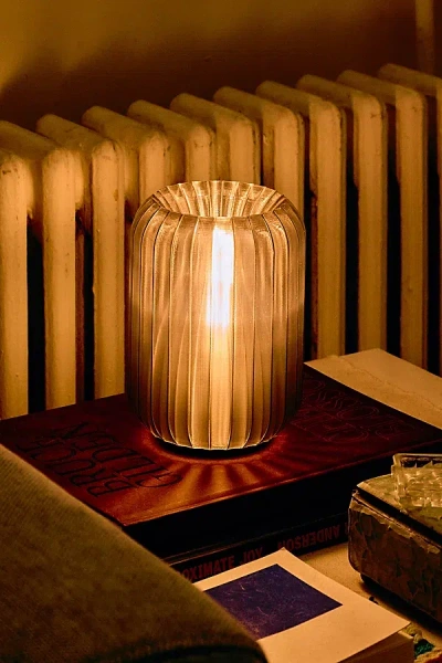 Wooj Design X Christopher Merchant The Mini Allium Lamp In Smoke At Urban Outfitters