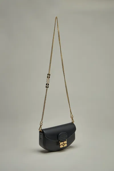 Ganni Apo-g Wallet On Chain In Black