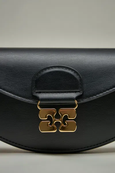 Ganni Apo-g Wallet On Chain In Black