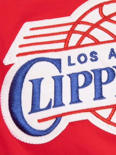 Mitchell & Ness "nba La Clippers 95" Jacket In Red