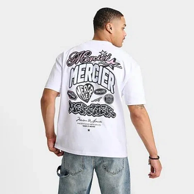 Mercier Men's Guerrilla T-shirt In White/pink