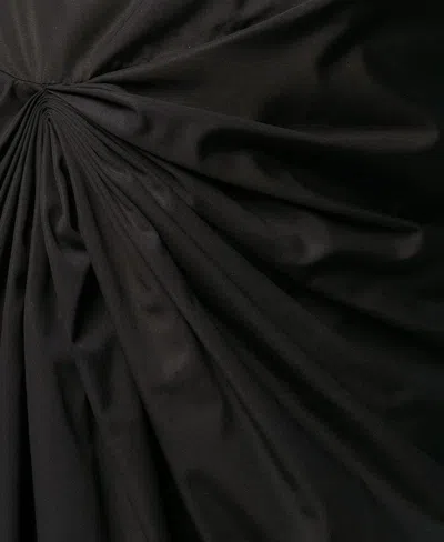 Givenchy Short Draped Skirt In Black