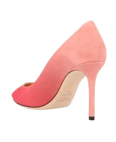 Jimmy Choo Gradient Romy85 High Heels In Pink