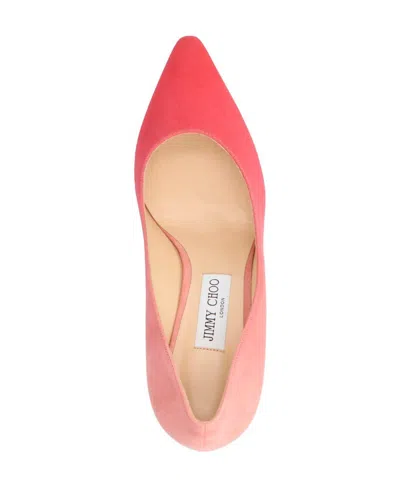Jimmy Choo Gradient Romy85 High Heels In Pink